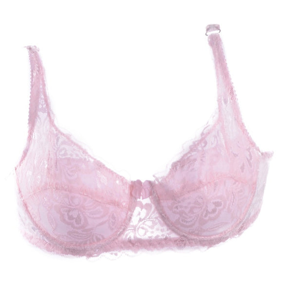 Padded Lace Sheer Bra