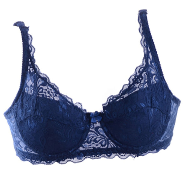 Padded Lace Sheer Bra