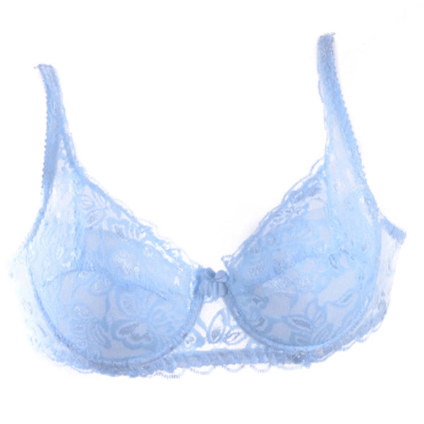 Padded Up Embroidery Lace Bra