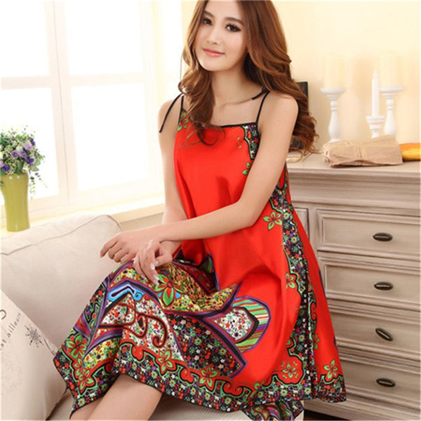 Sleepwear Robes Dress Night Skirt