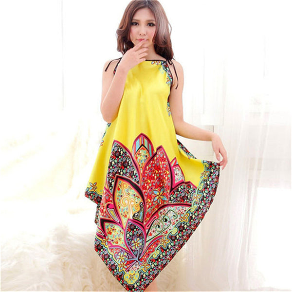Sleepwear Robes Dress Night Skirt