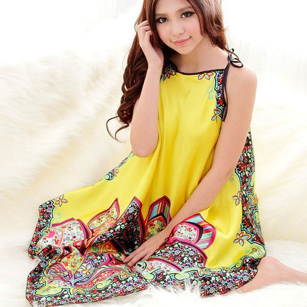 Sleepwear Robes Dress Night Skirt