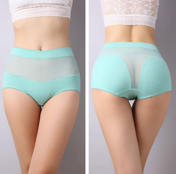 Women's Cotton Briefs Hollow Out