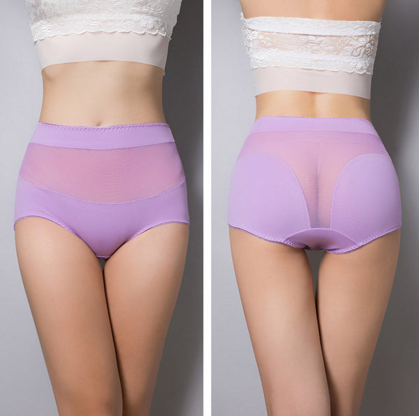 Women's Cotton Briefs Hollow Out