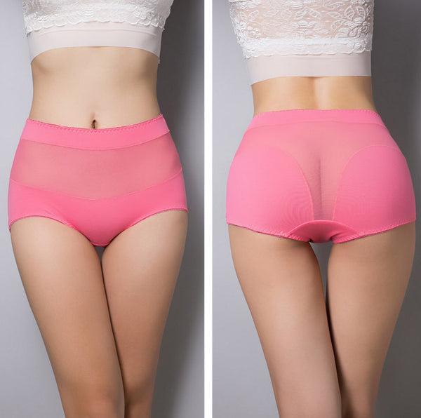 Women's Cotton Briefs Hollow Out