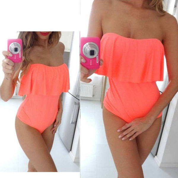 Playsuit Candy Color Overalls Strapless